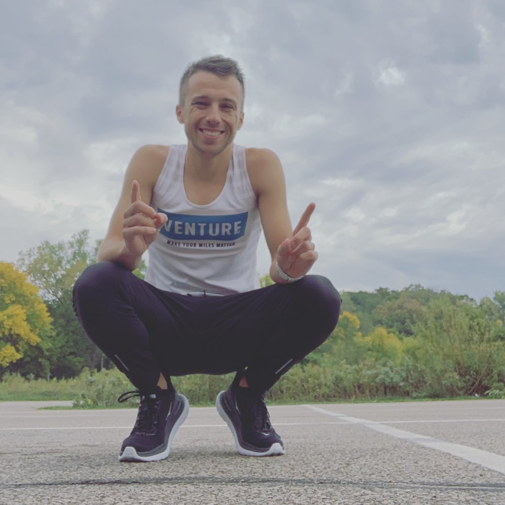 TheHopeRun1's tweet photo. Pastor Derek is running The Hope Run this morning!

If you see him in the St. Francis area, give him a double honk to let him know you’re thinking of him! https://t.co/Di1uVEWW3s