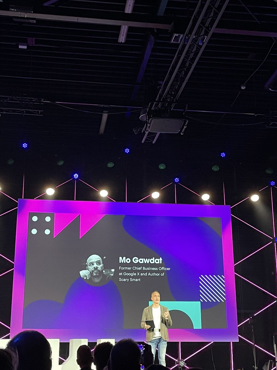 mrfoxagency's tweet photo. “The real pandemic is AI.” - Mo Gawdat. #TNWConference2021 https://t.co/YKsuYTzHT4