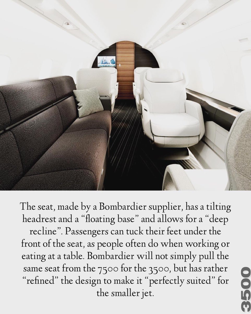 Automovil3's tweet photo. @bombardier_jets refreshes Challenger 350 with new 3500 model, aims for certification next year .

#business #aviation #aviationdaily #aviationgeek #aviation4u #aviationlovers #privatejet #private #jets #aircraft #new #product #likeforlikes #luxurylife #luxurytravel #luxuryliving https://t.co/8tbUxugUAM