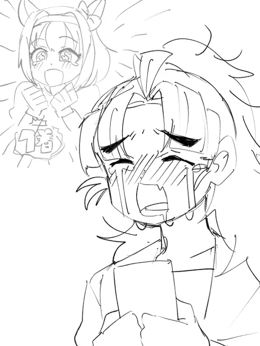 最近絵かいてないのでウララの育成に成功した竹谷を置いておきます。 