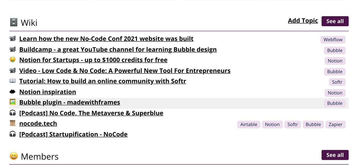 oliphantly's tweet photo. Building up a nice selection of resources for the NoCode Scotland community to help folks learn new skills https://t.co/4CJNH7rbrL