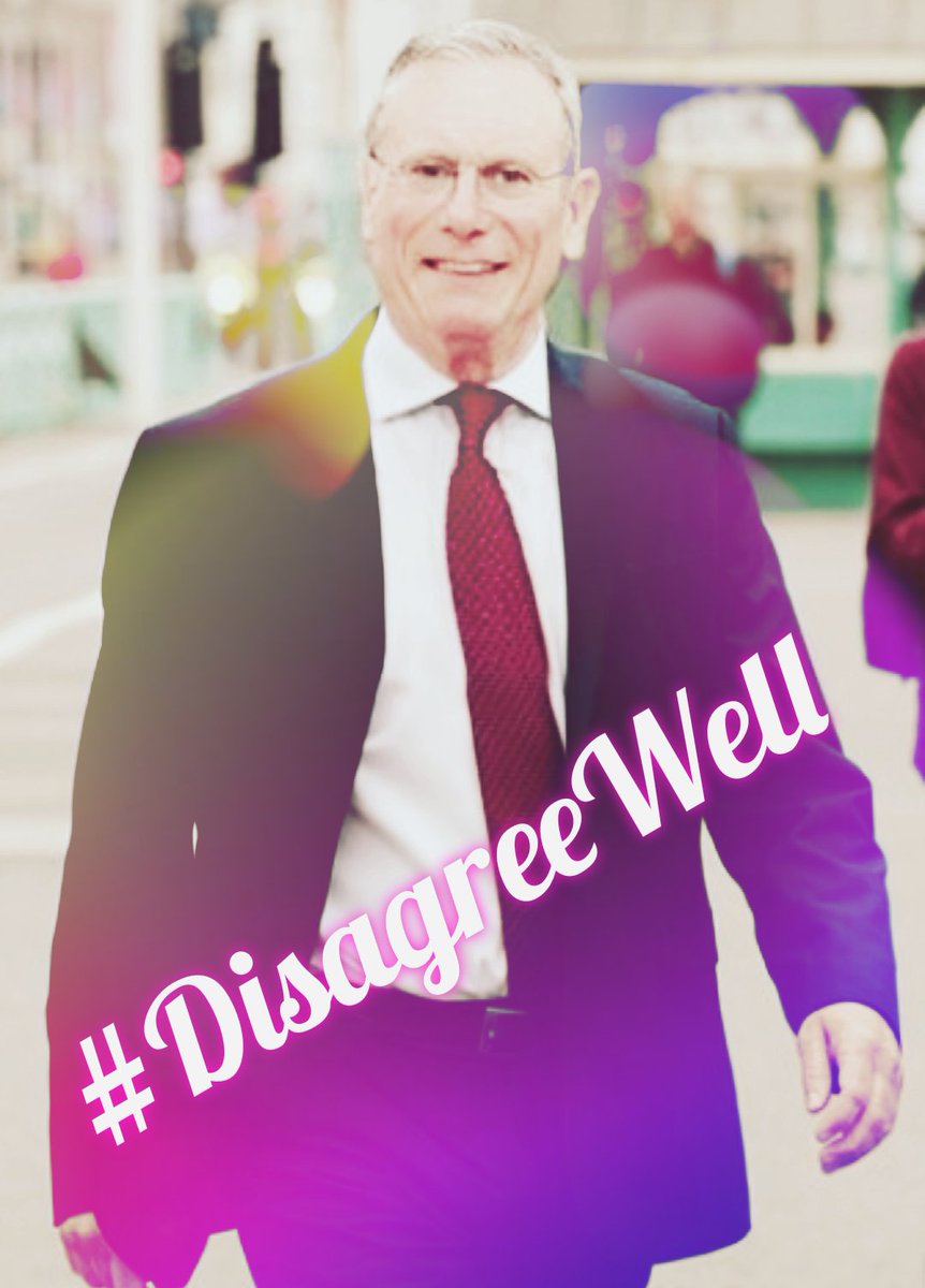 Delighted to have been made chairman of the #DisagreeWell campaign!!! Tag in a friend who you think is good at #DisagreeingWell, or who you think could do with a reminder to #DisagreeWell. Substance is good, but manners are better!!