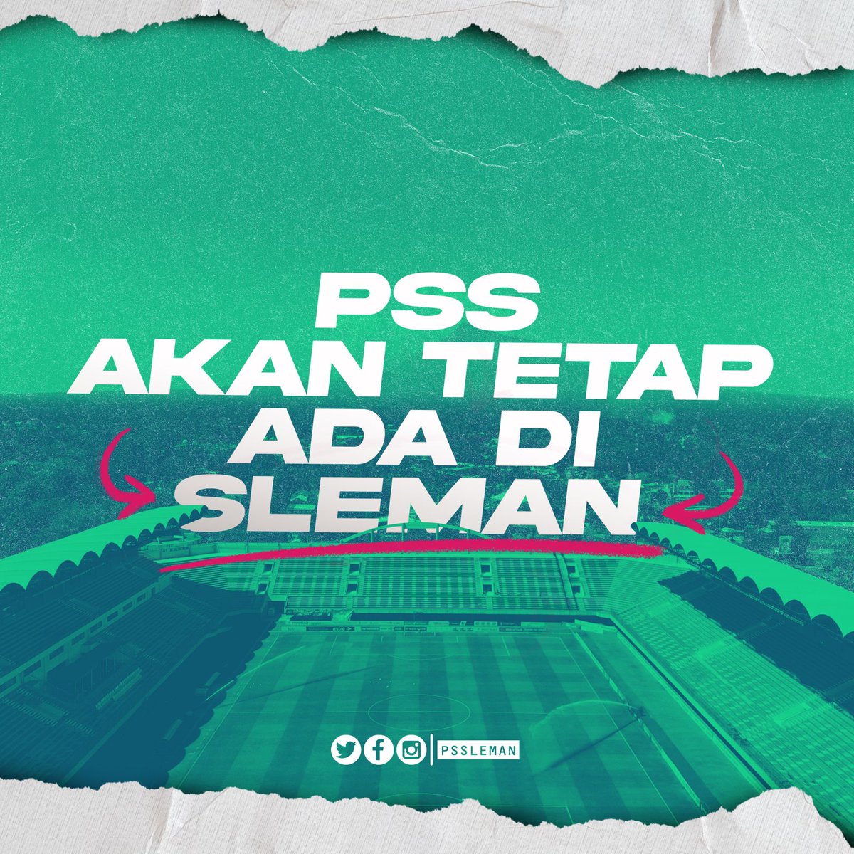 PSSleman's tweet photo. PSS AKAN TETAP ADA DI SLEMAN

https://t.co/Mu9htJLJGk

#PSSleman #COSE #BRILiga1 https://t.co/XOgo6z3EYS