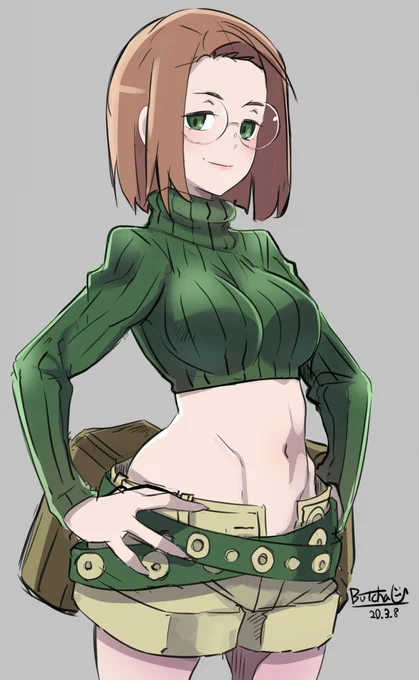 #メガネの日 
何か描こうと思ったけど筆が進まなかったので再掲でお濁し 