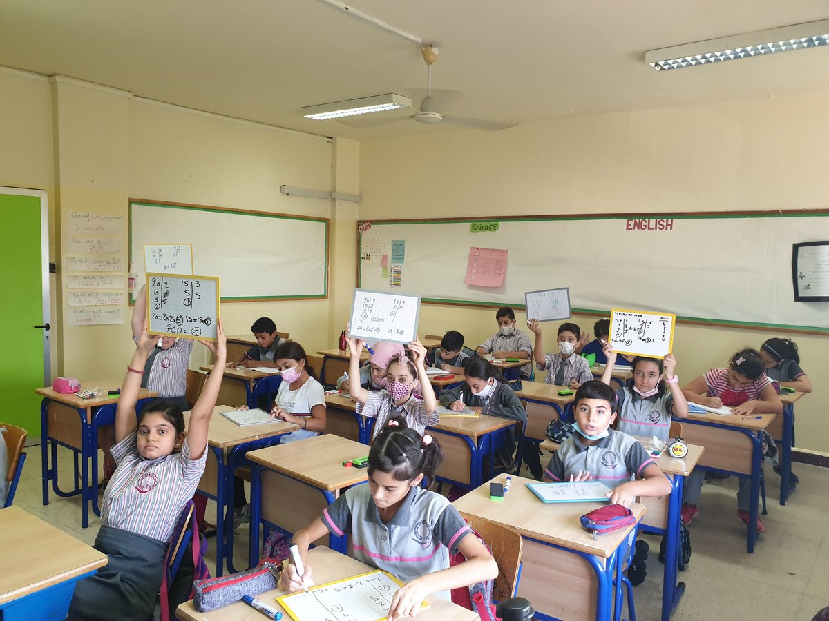 aboul_ola's tweet photo. 6th graders enthusiastically practiced calculating the GCD of 2 numbers using prime factorization on nearpod.
#Timetoclimb is back!🤩
#classroomengagement
#interactivelesson
@MakAishaSchool https://t.co/dGxsLQ6KBt