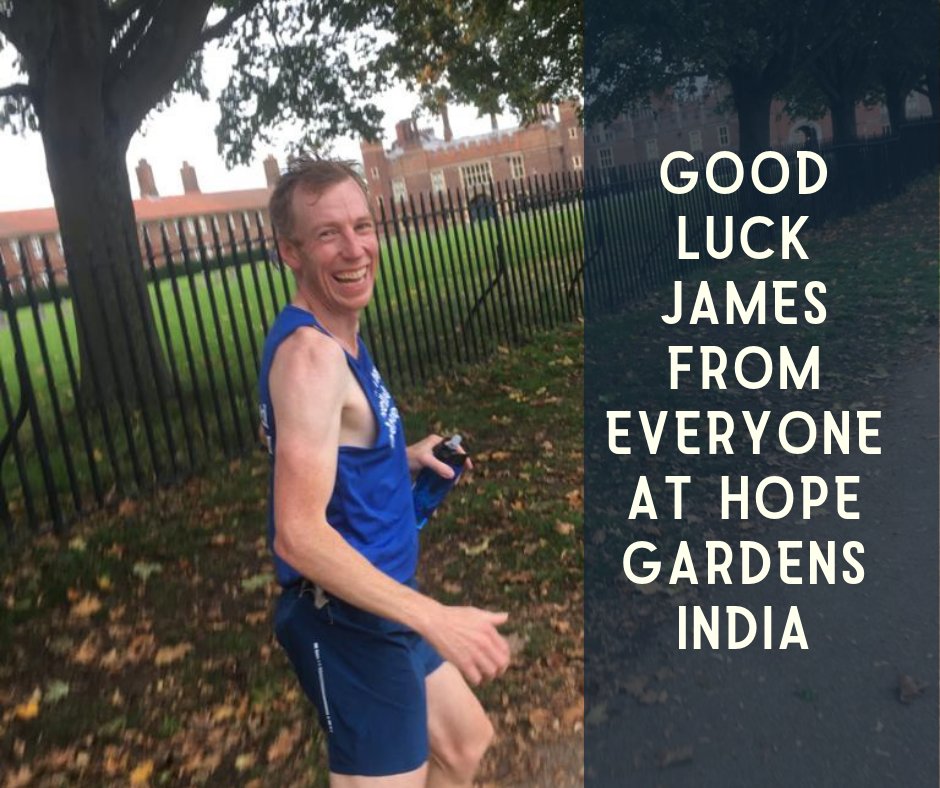 HopeGardensIND's tweet photo. So proud of James for taking on the #LondonMarathon on Sunday. We're delighted he's running for #hopegardensindia to fundraise for a new daycare programme in Tamil Nadu. Good Luck James! To sponsor him for this 26.2 mile challenge click here https://t.co/IhBimeu46o #WeRunTogether https://t.co/I3E5i36Vjz