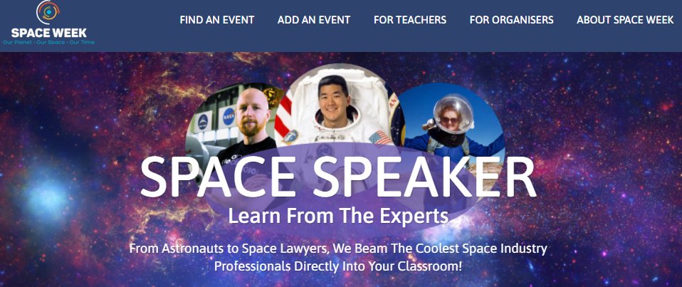 JctScience's tweet photo. Next week is #SpaceWeekIRL check out https://t.co/gpGkQS9Lci for many activities taking place. EVENT REMINDER: #SpaceConfluence in partnership with @esero takes place tomorrow and spaces are still available; register at https://t.co/NXEvd5gRPf. https://t.co/xkP1GJWd52