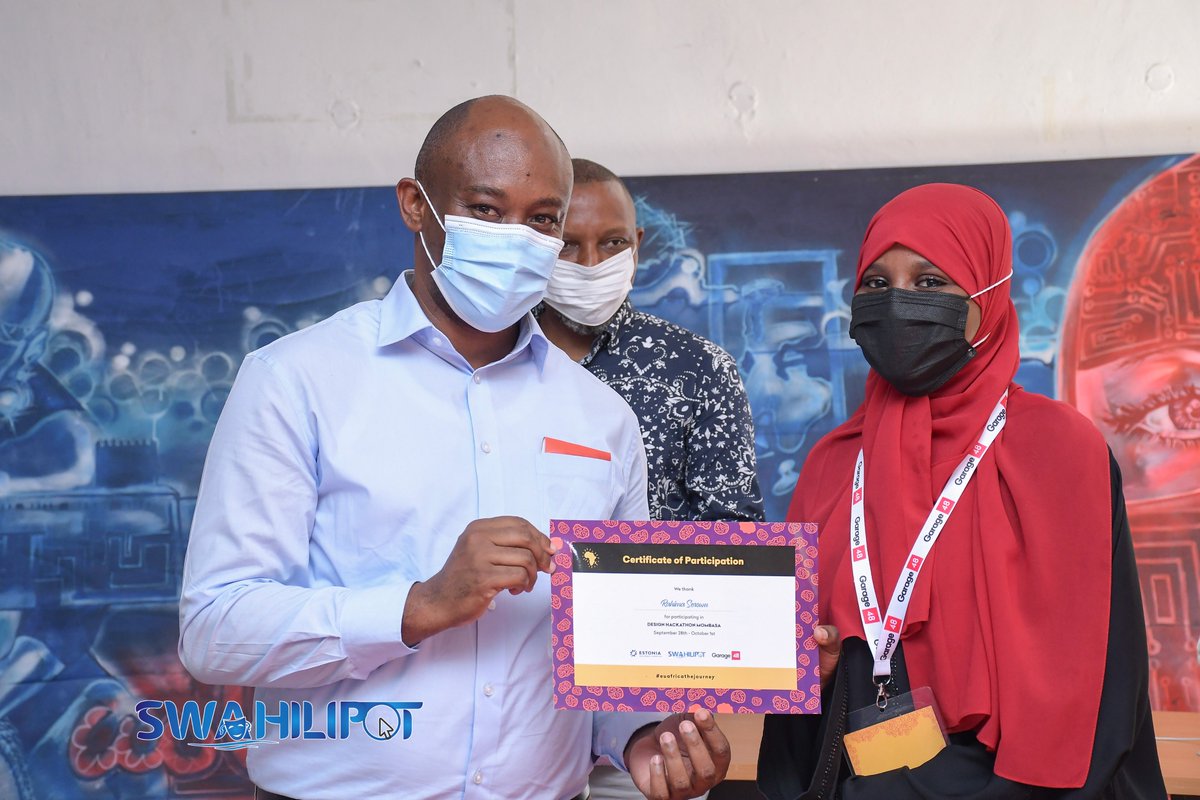 swahilipothub's tweet photo. Today was the last day of the hackathon. We were honoured to have been paid a visit by Dr. @Kingi_William Mombasa County Deputy Governor.
#EUafricathejourney
#DesignHackathonMsa https://t.co/hrTzJL2zIP