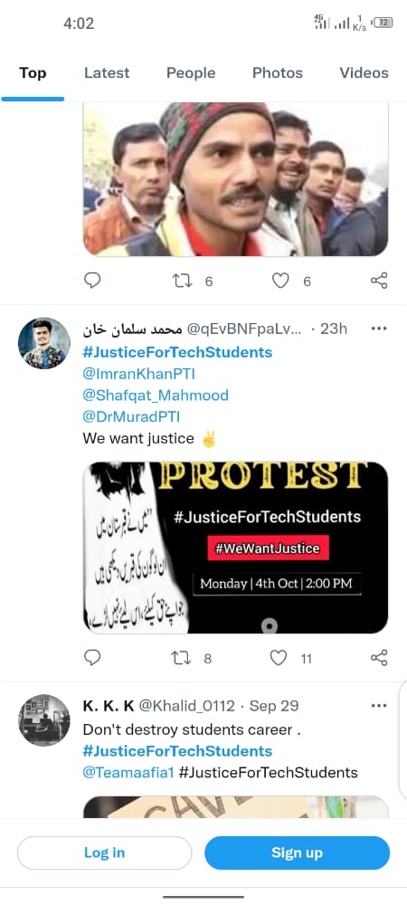 Ch_Haroon_57's tweet photo. #JusticeForTechStudents https://t.co/ywW1FsqCPE