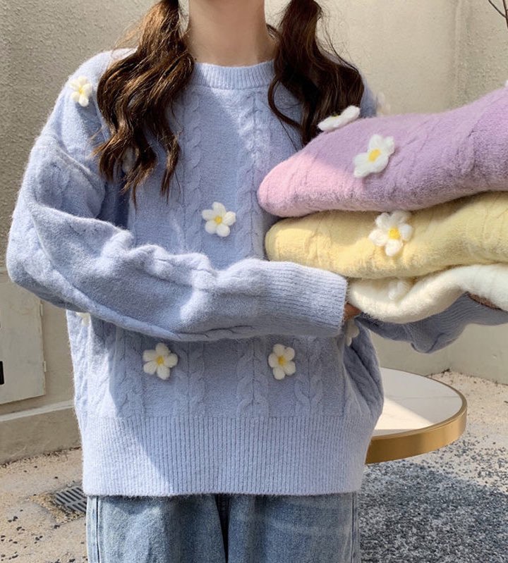 syazatico's tweet photo. I swear this knitwear is so cute!<33 &amp;yellow is the cutest one!!!!

Which one is your fav colour? https://t.co/0yoNXneWF4