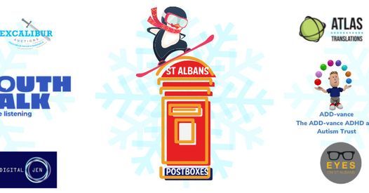 Remember when #FF (Follow Friday) was a big thing?  We're doing it today to ask that you all follow <a href="/VanceAdd/">ADD-vance ADHD and Autism Trust</a> and <a href="/Youth_Talk_SA/">Youth Talk</a> the two amazing charities being supported by <a href="/SPostboxes/">StAlbansPostboxes</a> this year.  And then fabulous partners <a href="/atlastranslate/">Atlas Translations</a> <a href="/eyesonstalbans/">EYES on St Albans</a> and @excaliburauct