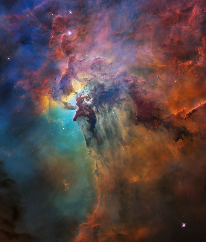 Lagoon #Nebula by <a href="/NASAHubble/">Hubble</a>