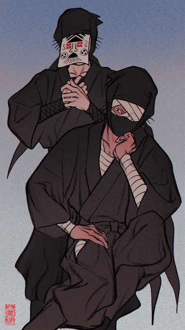 押都長烈(+雑渡昆奈門)#nin_draw 