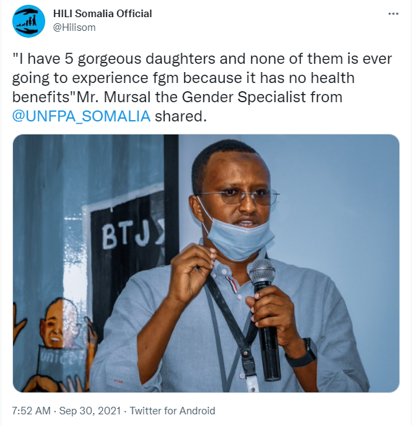 SahalMagazine's tweet photo. #FridayFool
We have @MOHAMEDMURSAL33 working in Somalia as a "Gender Specialist"
➡️What's a gender specialist?
A licensed therapist who has a VAST amount of knowledge about gender dysphoria and how to help clients with transition (in its variety of forms).
READ MORE ⬇️ https://t.co/QryxfP52eu