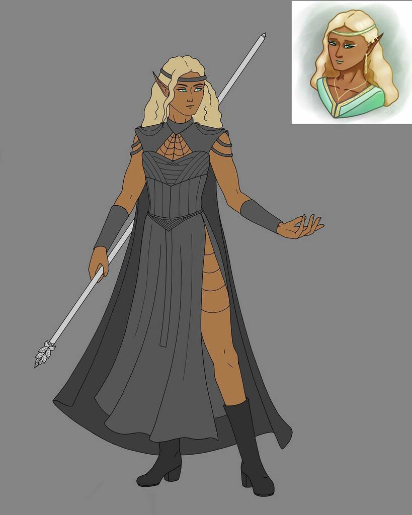 laanuei's tweet photo. Work in progress of my new elven warlock, Quell! Campaign starting next week, should be lots of fun!
.
.
.
.

Don’t forget to check out my patreon for even more goodies, link in bio!
.
#dnd #elf #elvenwarlock #warlock #mage #elfmage #dnd5e #prettyboi #tw… https://t.co/8GkVVSeuEU https://t.co/VhpePJgZJI