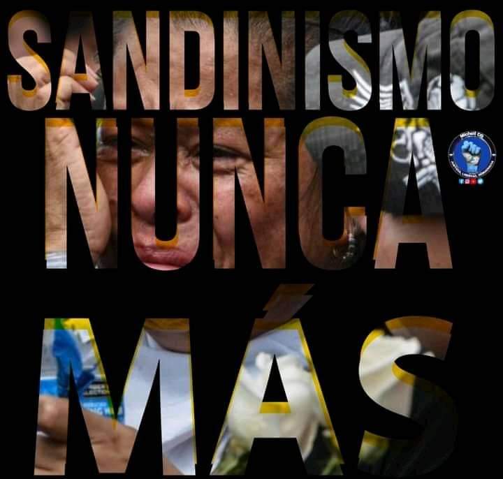 Sakuravandalico's tweet photo. Sandinismo Nunca mas...
#OrtegaIlegitimo https://t.co/Mfi9aHLx63