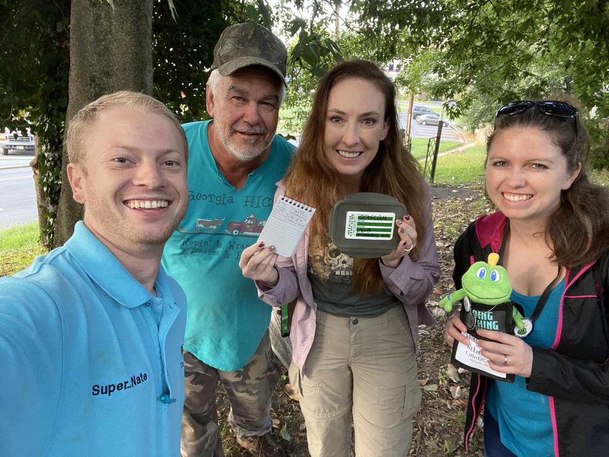 SuperNateTN's tweet image. WE GOT FTF ON A MEGA EVENT CACHE!!!!!
It was an intense race. With hundreds of geocachers at an event a mile away, we were first to sign the log 9 minutes after it published.
Woohoo!!! #GoingCaching