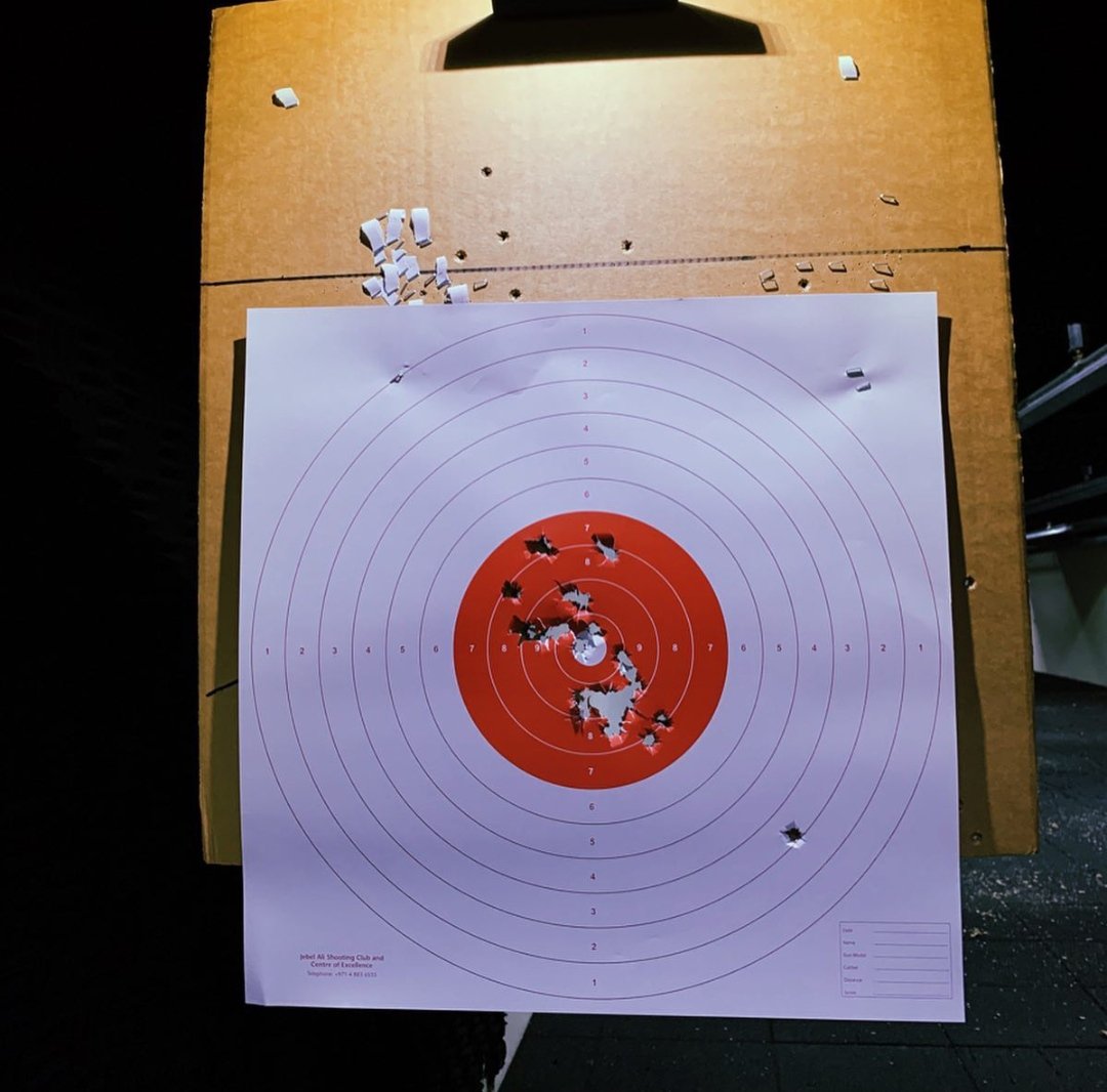 Afafbn93's tweet photo. The fascination of shooting as a sport depends almost wholly on whether you are at the right or wrong end of the gun.

#shooting #jabelalishootingclub #shooting #load #AIM #Fire #womenempowerment #UAE https://t.co/pnZ3QRgAWE