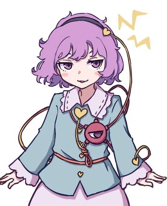 #深夜の真剣お絵描き60分一本勝負
さとり 