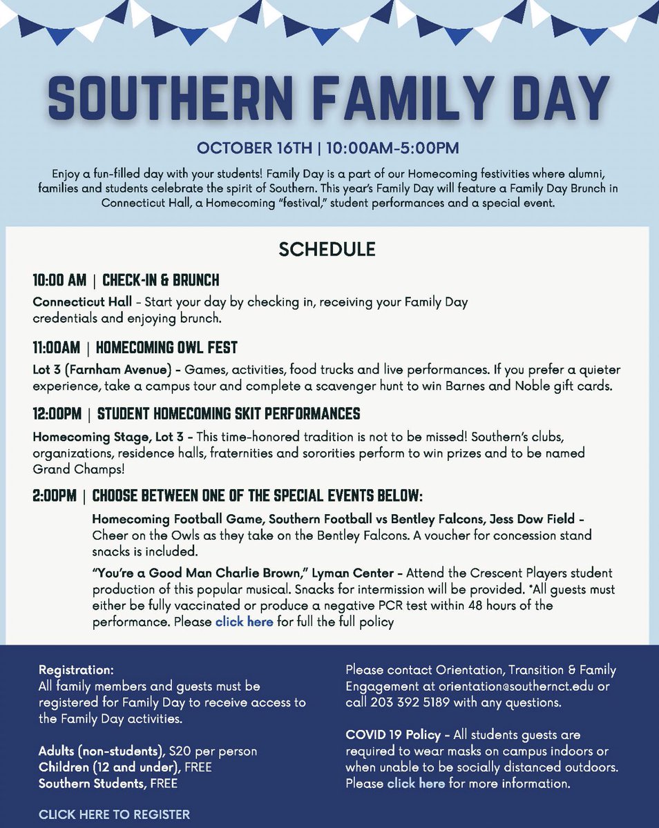 SCSU Orientation, Transition, & Family Engagement tweet media