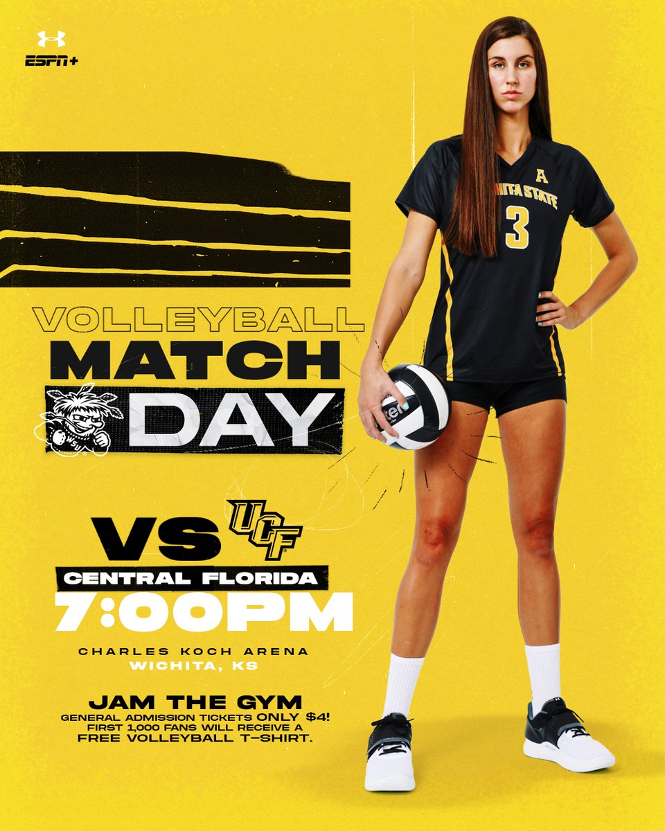 A big test on a Friday.

<a href="/American_VBall/">American Volleyball</a> preseason favorite UCF enters the Roundhouse tonight for our first home conference match of the season!

🎟: goshockers.com/tickets
📊: shockerstats.com
📺: es.pn/3AWLWxn
