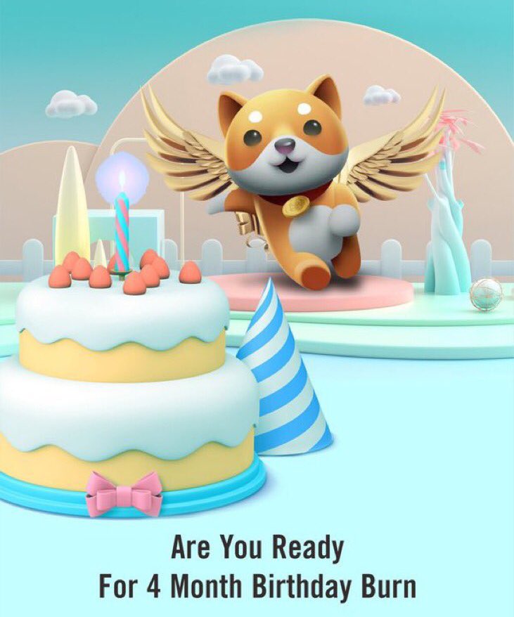 BabyDoge's tweet photo. 10 mins to birthday burn! 

3 quadrillion is now worth over $2 million USDT we will be burning ! https://t.co/8len3zm4qK