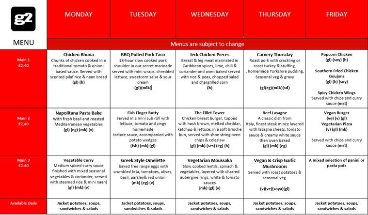 HGS_TheHub's tweet photo. @HarrogateGS 
Week to View Menus W/C 04/10/21 https://t.co/2z1bqeMzQy