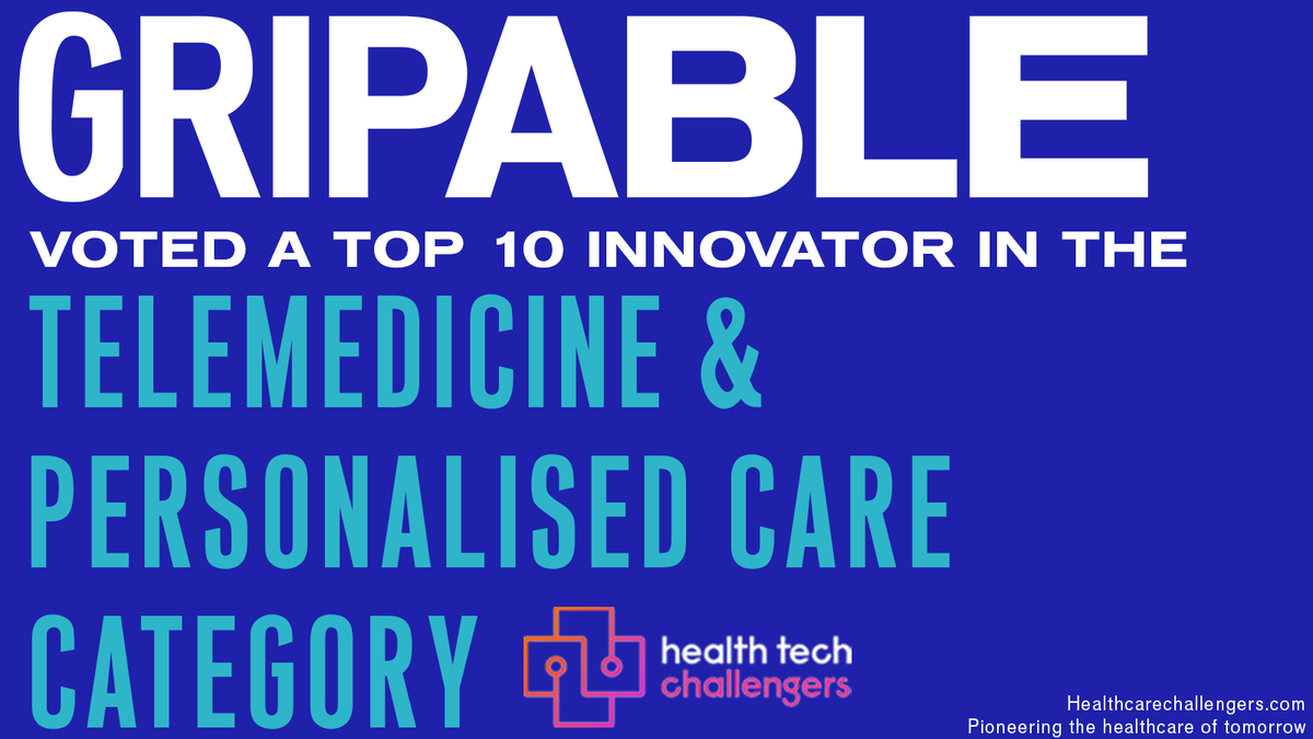 GripAble_Rehab's tweet photo. We are thrilled to share that we’ve made it to the TOP-10 most innovative healthcare companies at #HealthTechChallengers! We will be competing in the finals on October 12th and 14th! Register to watch us in the finals: https://t.co/jjhVivgZrH https://t.co/rNe3xjKk8D