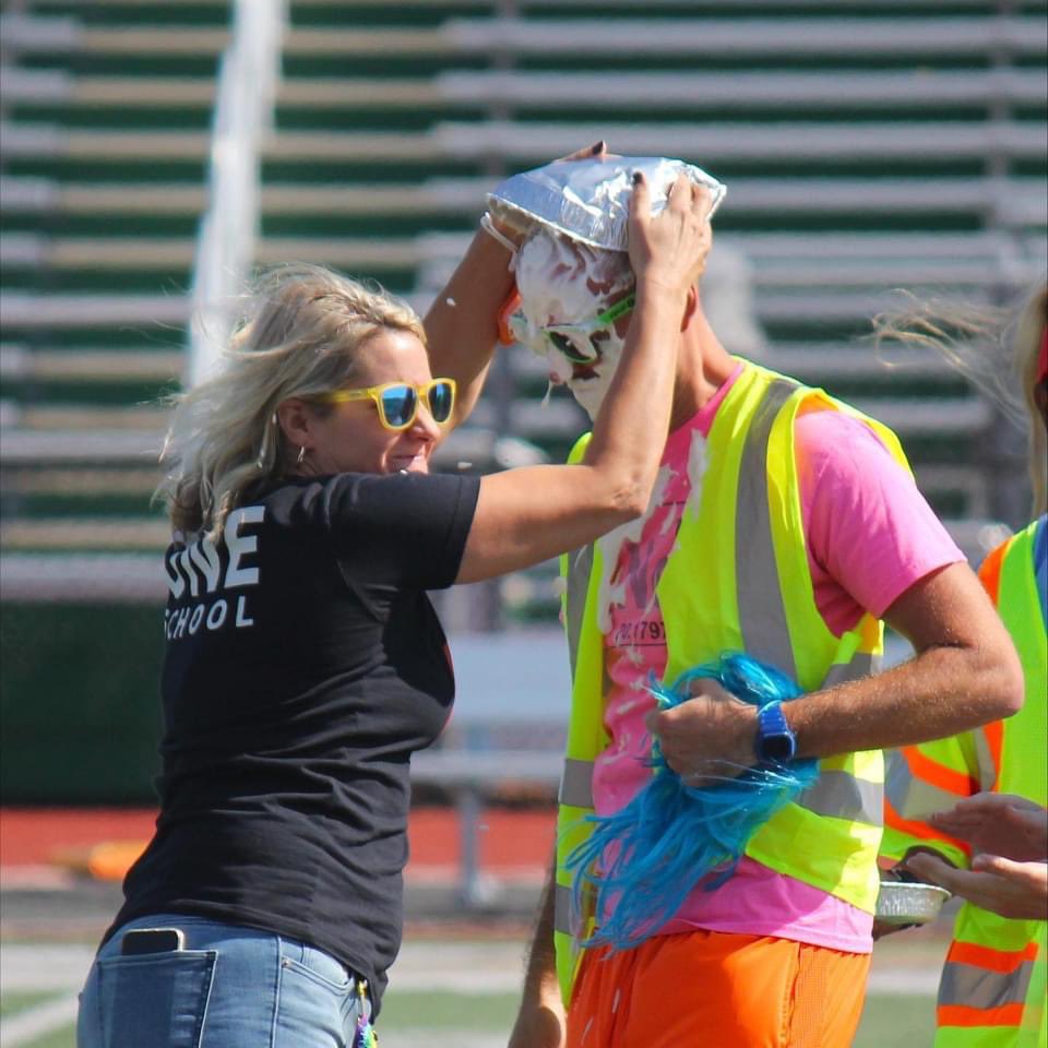 A huge thank you to all the teachers who participated in our pie in the face fundraiser for Riley Children’s Hospital! The total raised was $840.10!! A special shoutout to Mr. Morse for raising $333.32 and getting pied in the face. A huge thank you to everyone who donated!