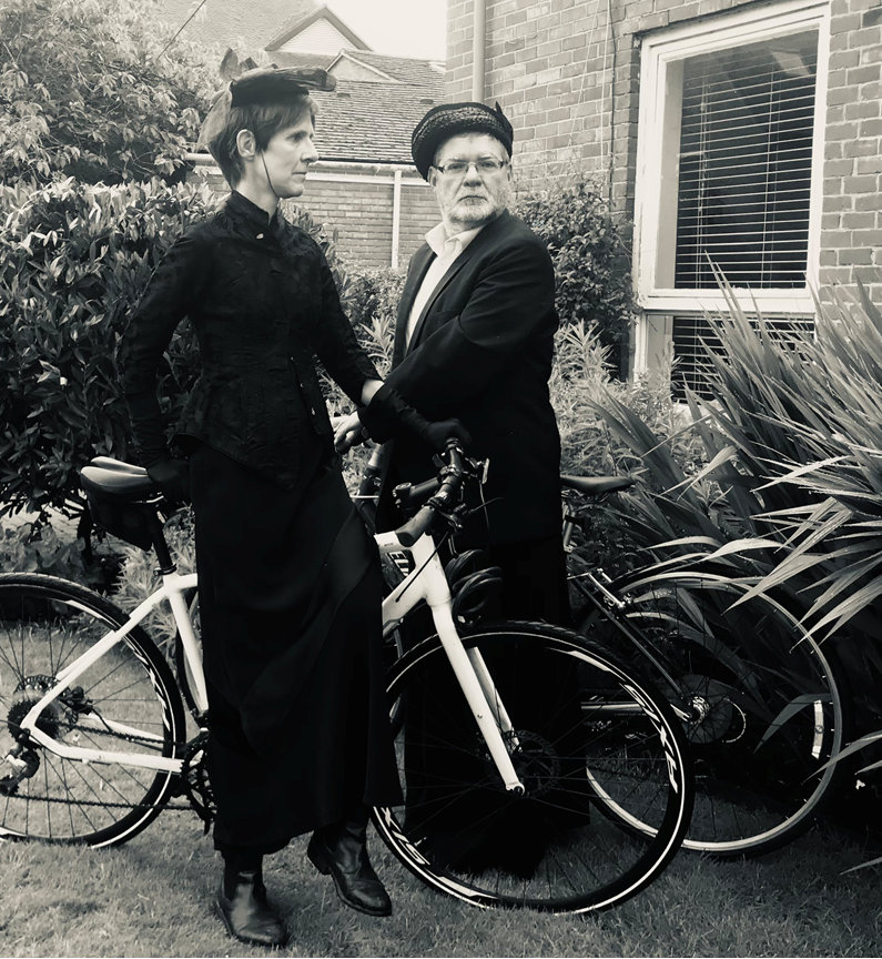 After seeing an old photo re-enacted by <a href="/Fettes_College/">Fettes College & Fettes Prep</a> for its 150th anniversary, <a href="/StSwithunsArch/">St Swithun's Archives</a> challenged <a href="/StSwithunsGirls/">St Swithun's School</a> &amp; staff to recreate photos from its own archive. <a href="/StSwithunsHead/">Jane Gandee</a> &amp; <a href="/StSwithunsChapl/">Reverend Paul Wallington</a> recreated this picture of our school founders from 1896!