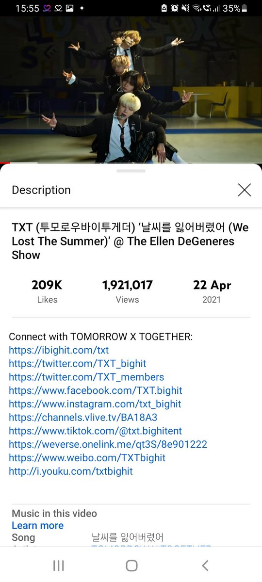 ForeverMOA225's tweet image. WLTS on The Ellen Show

Just got home again so back to the watchlist!

#WellDoneMCSoobin
#PunkTeam
@TXT_members @TXT_bighit