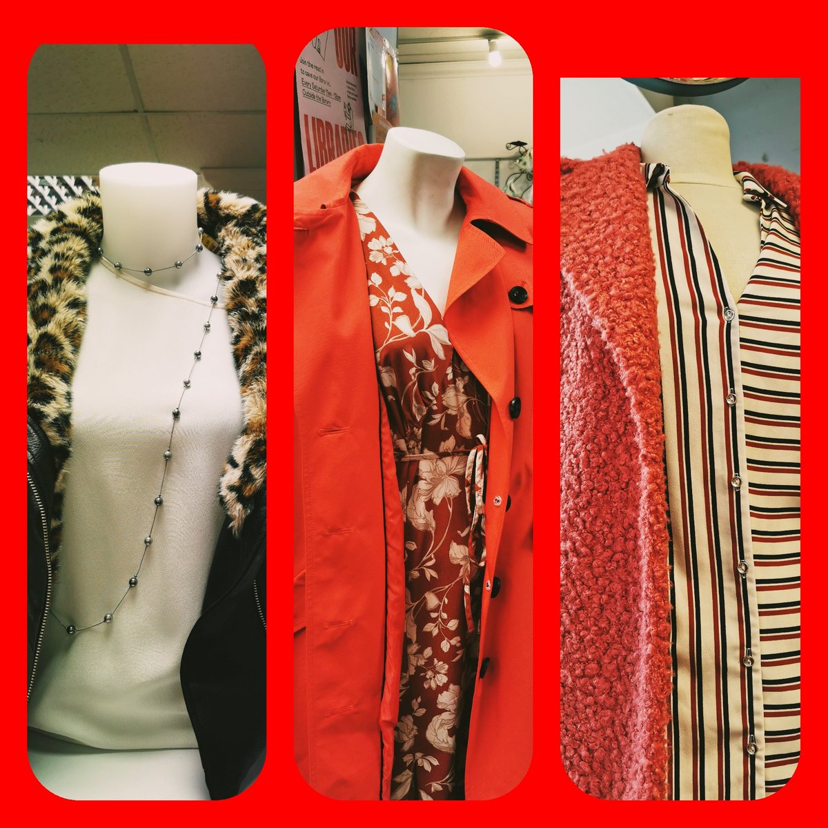 The cold weather is officially here and so are our #layered and #fluffy autumn outfits. Pop in and grab yours before it gets too cold to leave the house ❤️🍁🍂#awesomeautumn