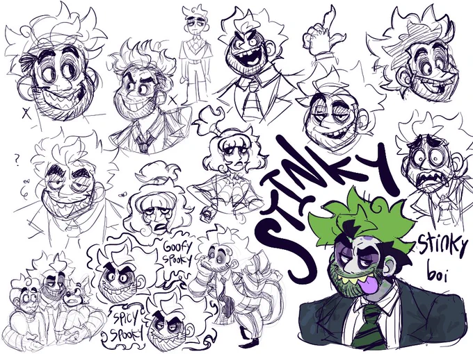 BJ doodles
I sorta got how I draw my own Bj but eh 🤷‍♂️
#fanart #beetlejuicethemusical 