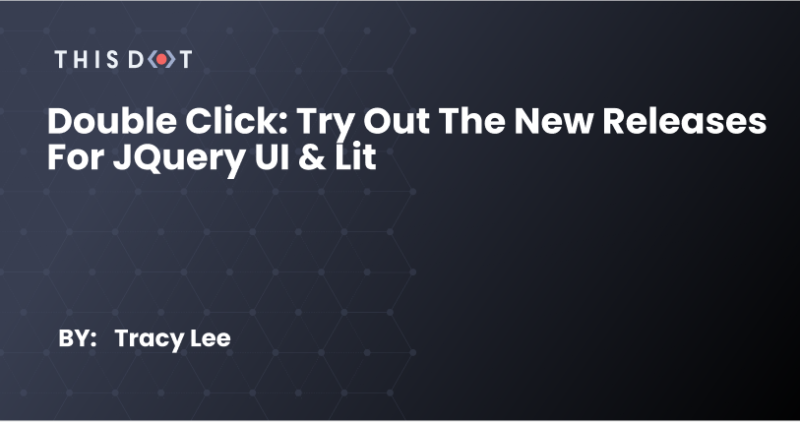 ladyleet's tweet image. So happy I started blogging a bit again. In this quick read, I share some cool recent updates from #Lit and #jQueryUI!
buff.ly/2YcQnWI