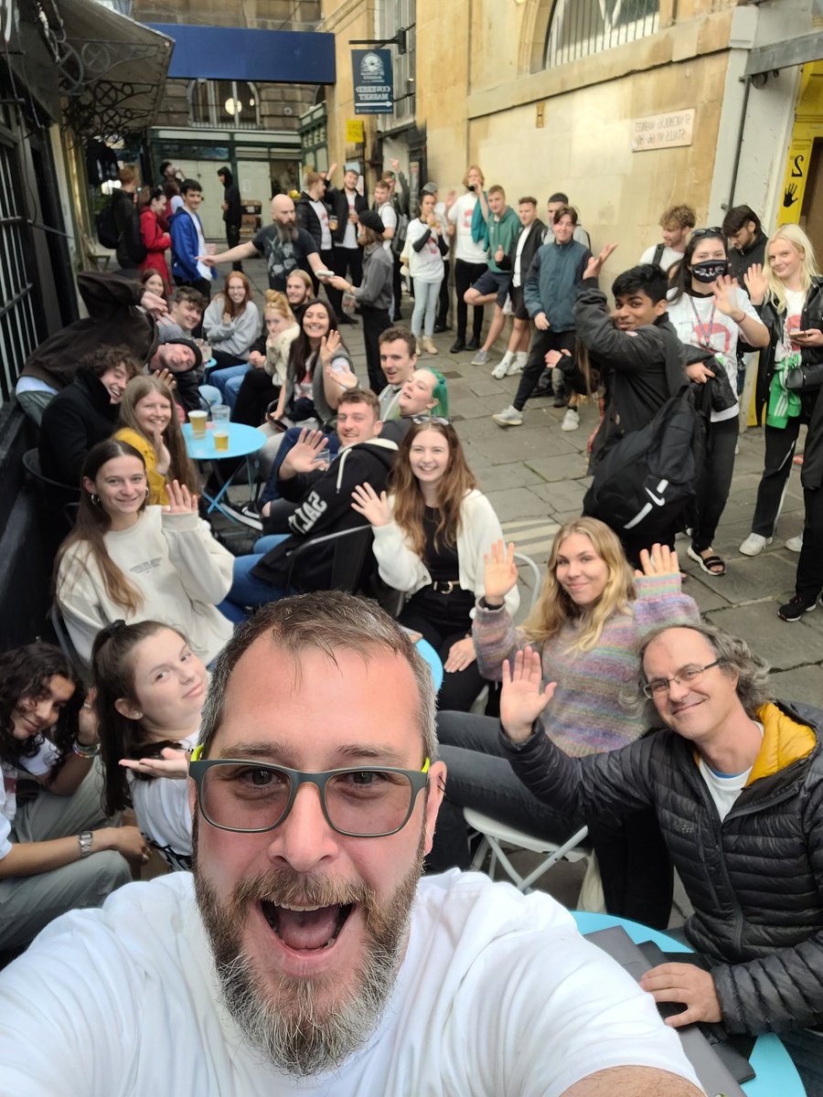 BuildSciences's tweet photo. Over 300 students led faultlessly across Bristol using the new Seppo app! This sort of mass event would have been impossible without @TELivising and the @FETLIU https://t.co/k9M0bDeALP