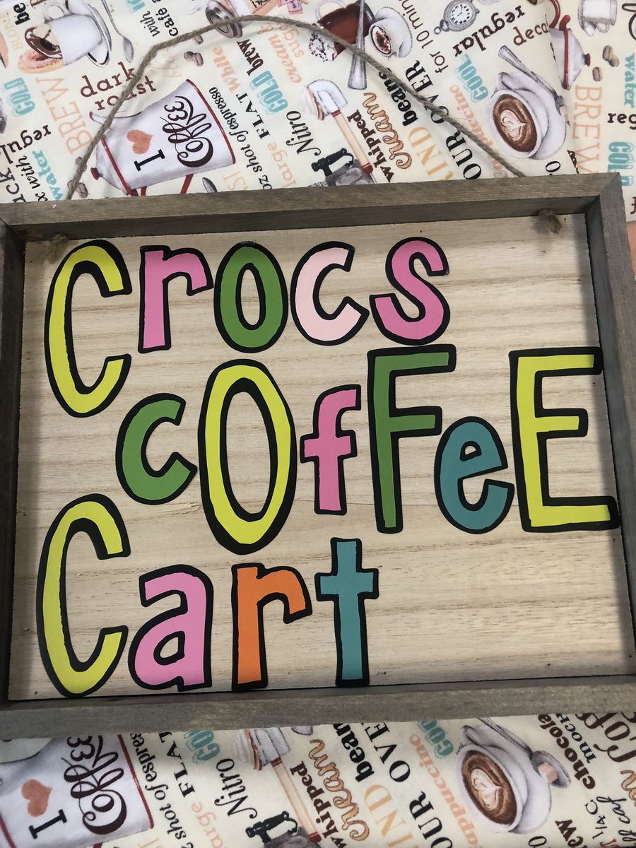 Sneak peek Friday !!! Coming next quarter <a href="/SycamoreCreekES/">Sycamore Creek ES</a>  Crocodiles ! We”re backkkkkkk!!! @MsBurdeau ☕️🐊💚☕️🐊💚☕️💙🐊☕️💙🐊 “Enjoy your coffee please.” ☕️☕️☕️