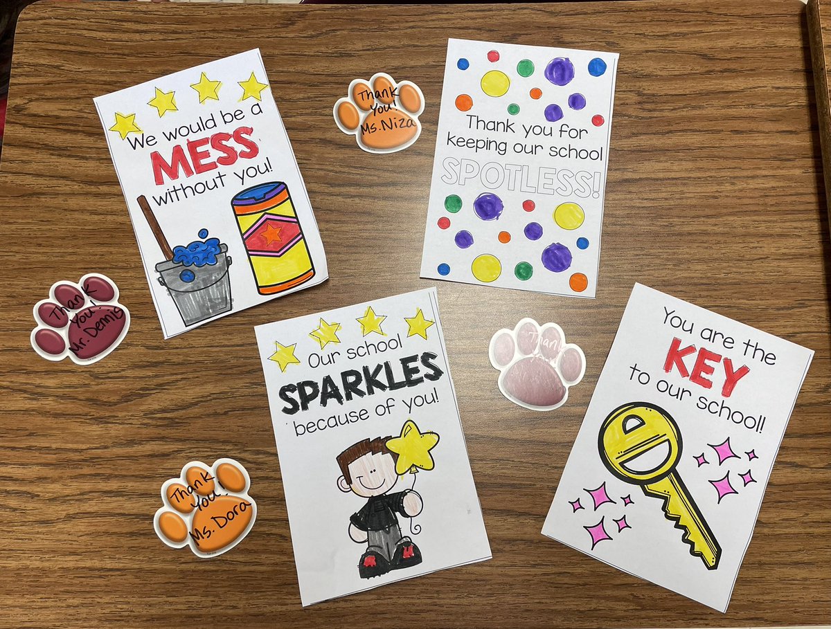 KathyParra109's tweet photo. Thank you to our fabulous custodians! We appreciate all that you do for our school!!! @BrodnickiSchool https://t.co/25DTf9vWUC