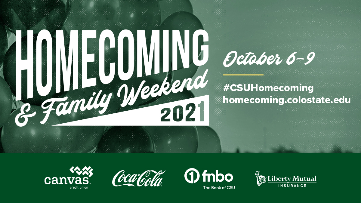 The countdown to Homecoming &amp; Family Weekend is in the homestretch with just 5⃣ days to go! 🎉

We hope you join us for some of next week's #CSUHomecoming festivities 💚

col.st/u2tdM