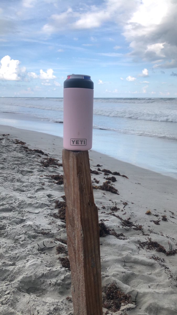 SDutchuk's tweet photo. From North Dakota to Florida, my Yeti goes with me. @YETICoolers @florida @cocoabeach https://t.co/7kZL0w6IDD