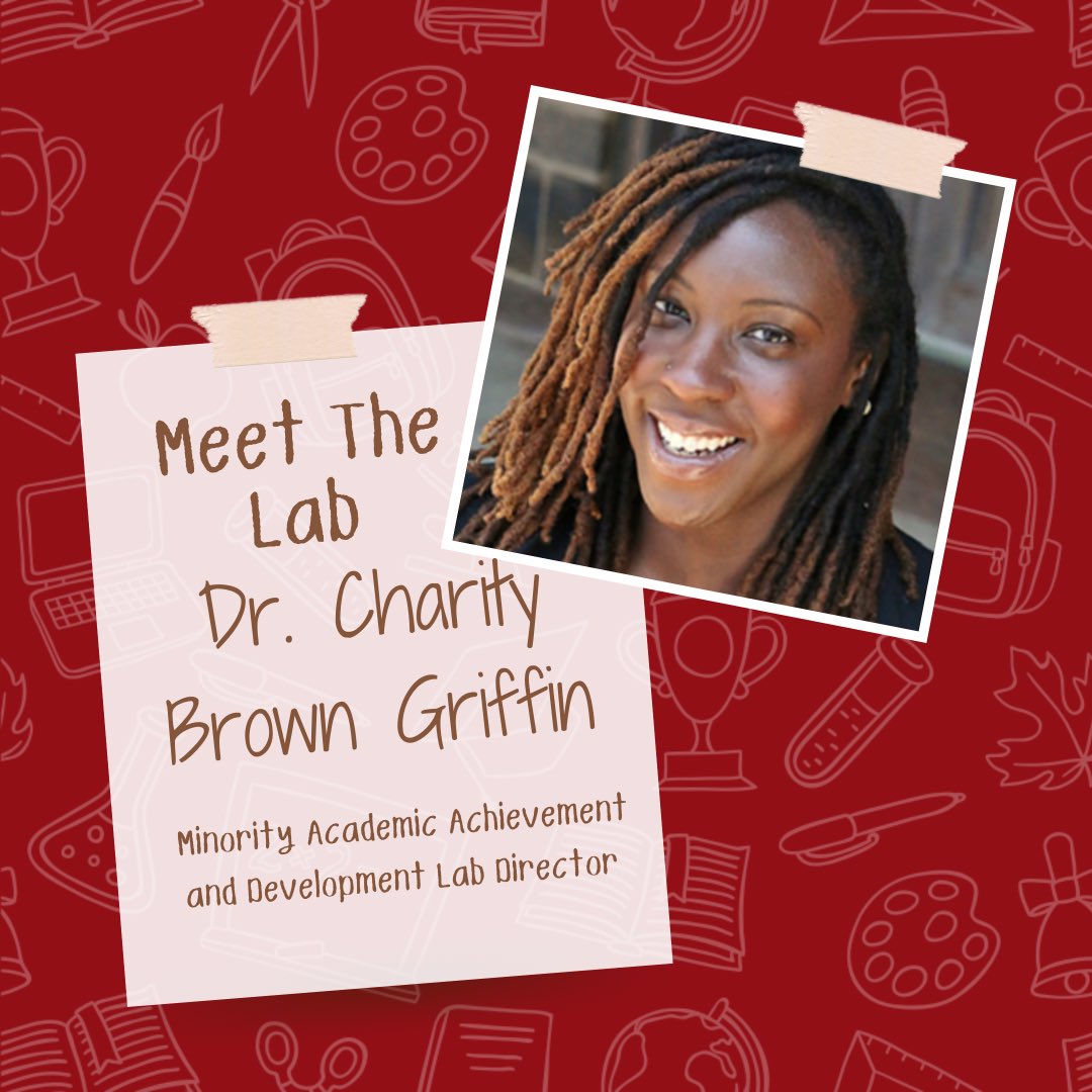 wssuMAADlab's tweet photo. Introducing Dr. Griffin! Dr. Charity Brown Griffin is an Associate Professor in the Department of Psychological Sciences at Winston-Salem State University. She the MAAD Lab Director. https://t.co/xAA9nN1MUK