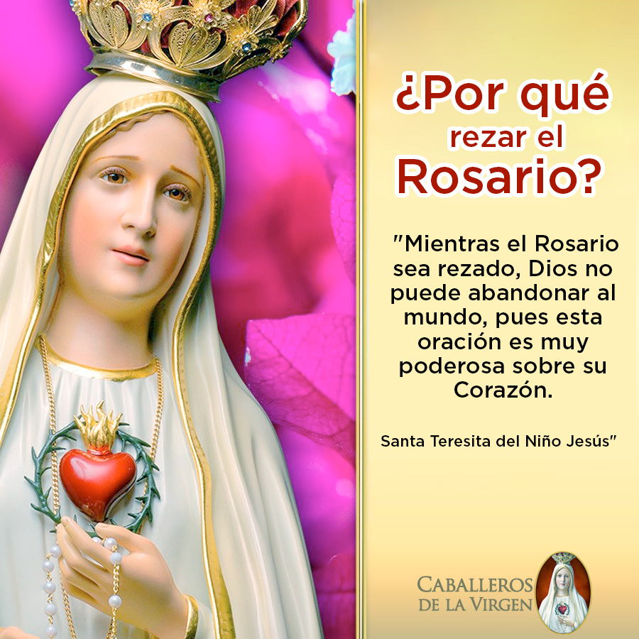 Caballeros de på Twitter: "El Santo Rosario es una oración muy poderosa https://t.co/NnGnVGVy7u" / Twitter