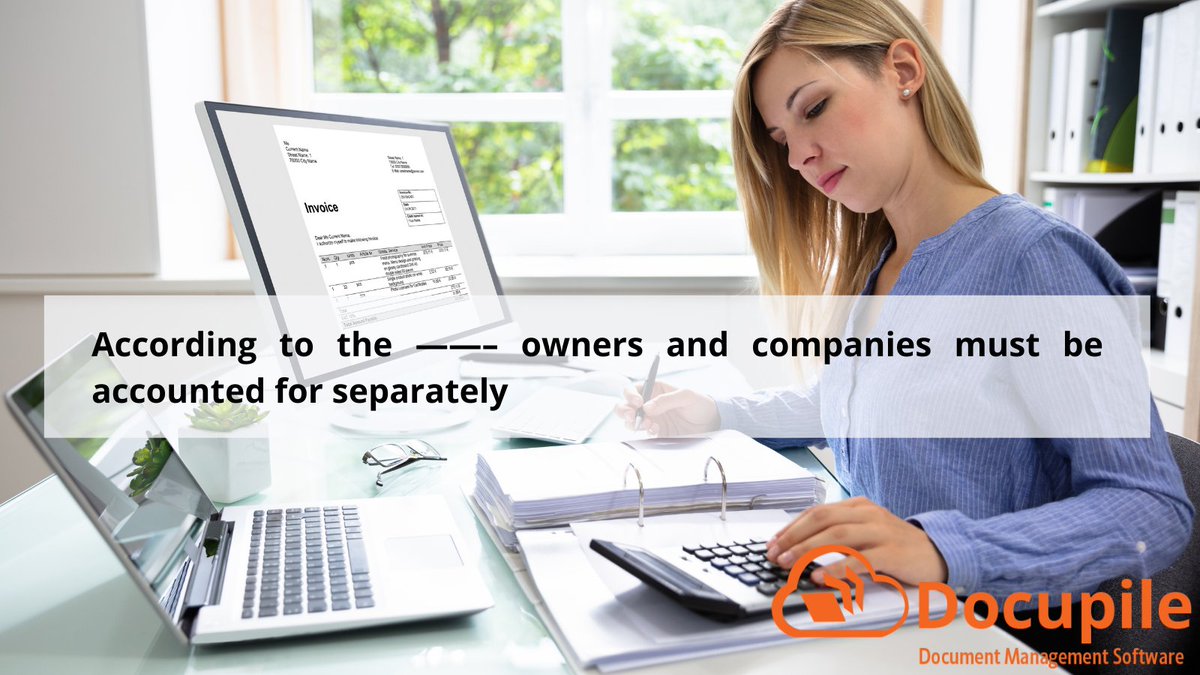 DocupileDMS's tweet image. This concept gives the right picture of how business is performing.
#accounting #accountant #accountingconcepts #dms #documentmanagemenetsystem #docupile