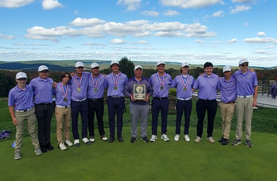 ScrPrepSports's tweet photo. PIAA District 2 AA Team Champions!! Woohoo! Keep it going guys! Next up #States #Congrats ⛳️ https://t.co/iGv7BUkAJ6