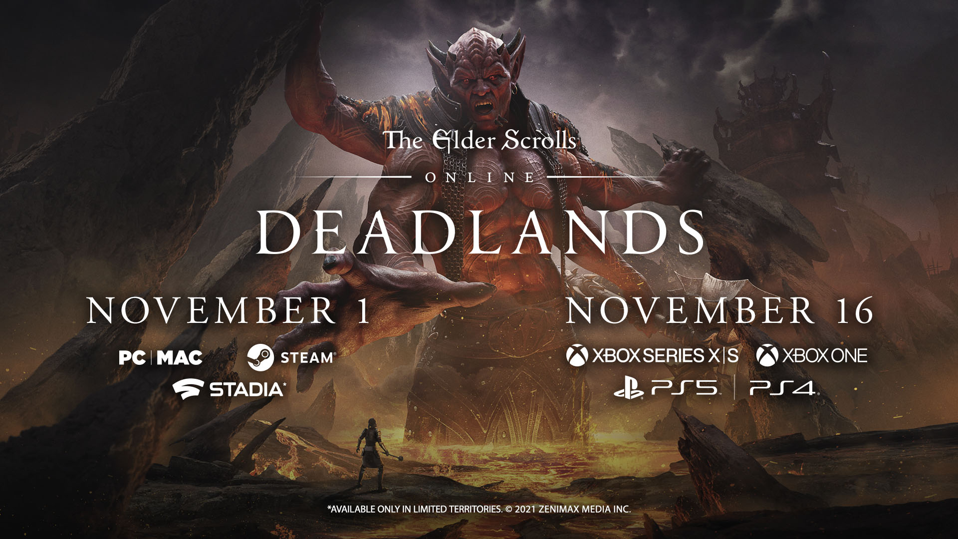 The Elder Scrolls Online on Twitter: "Take the fight to the Prince of Destruction's doorstep in the final installment of the #GatesOfOblivion adventure: Deadlands DLC launches on PC, Mac, and