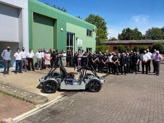 👊Team Work 🙏  with AICCAV concept vehicle complete with Titan steer-by-wire
#electricvehicle #batterydevelopment #motorpower #electriccar #nofuelneeded #fuelshortage
#steerbywire #connectedvehicles #autonomousvehicles #conceptvehicle #developmentmule #automotiveindustry #nofuel