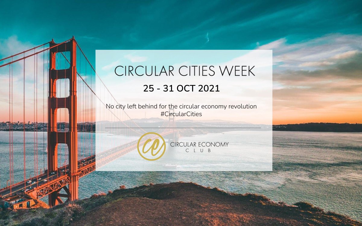 Join the 3rd CEC #CircularCities Week (25-31 October) and help gain commitment from an impactful sector in your city to move towards embedding the #CircularEconomy.  circulareconomyclub.com/circular.../20…