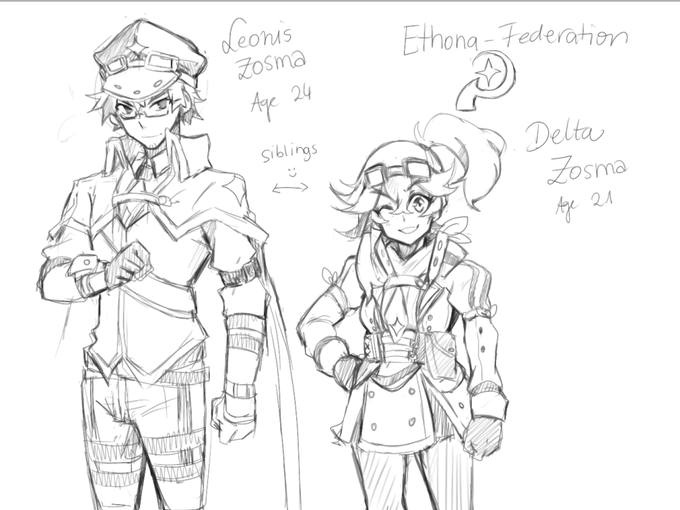 [wip] dropping soon some new Angel Blood characters 😳✨ 
