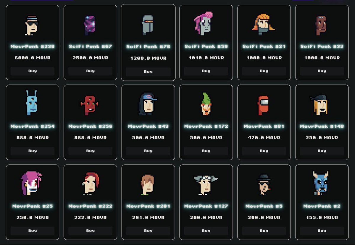 movrpunks's tweet photo. Rock out with your #movrpunk out!! Some of the punks now listed on the new @MoonbeamNetwork #NFTmarket!!
Head over and check out the first punks on $movr network with a bonus utility ☺️

https://t.co/wV7OFvm5FQ https://t.co/poI1NYNt5m