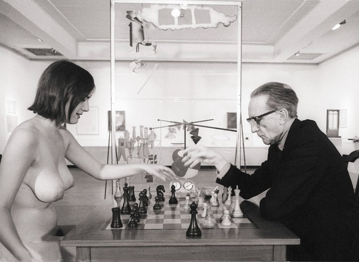 Eve Babitzs Famous Nude Chess Match Against Marcel Duchamp The Full