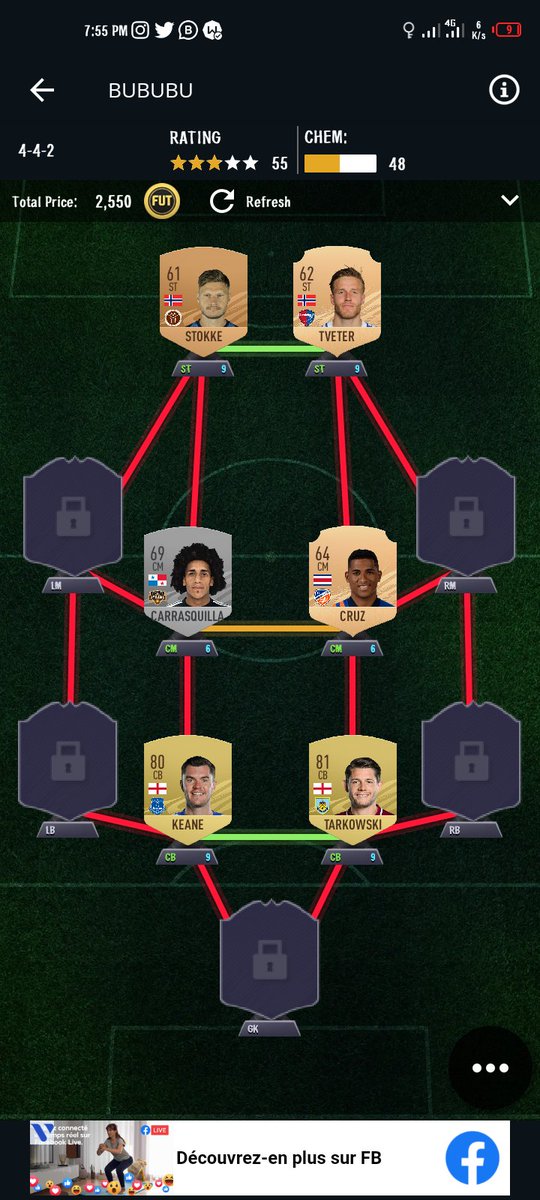 manny_codes's tweet photo. @KyleRiley94 Trying to use the futbin app to complete sbcs on web app knowing there's no way of getting the main game except through giveaway https://t.co/iPT8b4f2N8